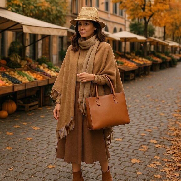 Scala Straw Fedora Hat | Timeless Fall Sophistication - Picture 2 of 9